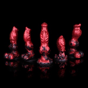 Soft Silicone Animal Dog Wolf Dog Knot <b>Dildo</b> Anal Plug Sex Toy Monster <b>Dildo</b> Other Sex Toy for Men and Women - Product Image 6