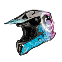 Casque de moto intégral pour homme en ABS - Certifié ECE, personnalisable, léger, toutes saisons, pour la conduite en ville et hors route, pour la conduite sportive
