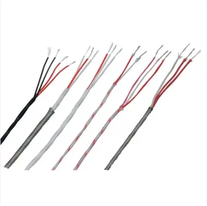 K Type Type K/E/J armored thermocouple probe Probe thermal resistance WRNK-191 Temperature sensor is flexible knx cable
