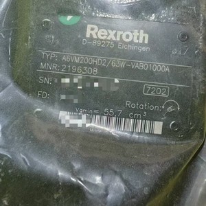 Motor Hidráulico A6VM200HD2/63W-VAB01000A R902196308 para Maquinaria de Ingeniería - Product Image 3