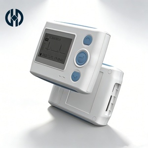 Enregistreur <span class=keywords><strong>Holter</strong></span> 12 dérivations abordable avec kit d'accessoires complet, fils de connexion, ceinture et pochette, service OEM disponible, Manhua MH02-1204 - Product Image 2