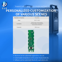 Carte de protection de batterie Li-ion pour trottinette électrique KLS Smart BMS 10S-20S 36V 48V 60V 30A 40A 60A, étanche IP67 avec Bluetooth