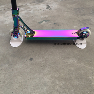 Noël en gros <span class=keywords><strong>noe</strong></span> chrome arc-en-ciel pro scooter style libre scooter stunt - Product Image 4