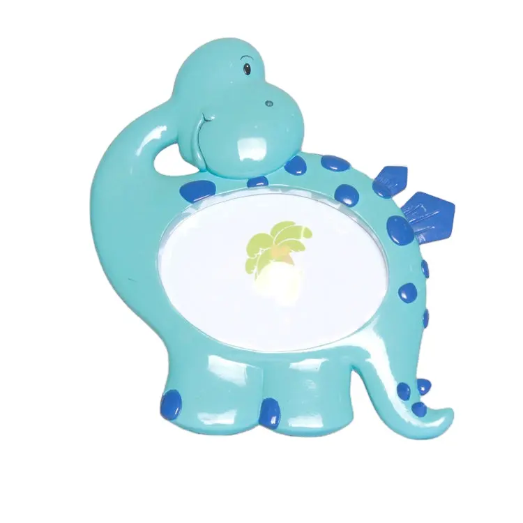Promotion Animal Shape Dinosaur Resin funny Photo Frame for baby Room Gifts