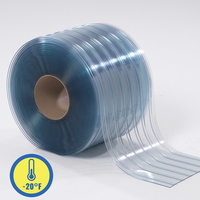 Rideau en PVC de taille personnalisée 3mm rouleau de rideau en bande transparente en plastique PVC pour entrepôt industriel