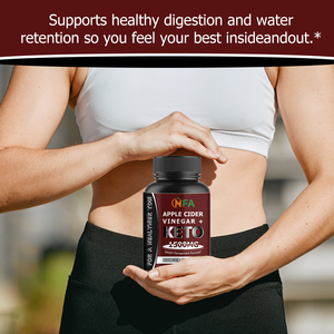 Cápsulas de Vinagre de Sidra de Manzana, Producto OEM en Oferta, Promueve la Sensación de Saciedad, Favorece una Buena Digestión, Ayuda a Silenciar el Ruido de la Comida - Product Image 3