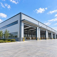 Entrepôt à Grande Portée en Structure Acier PEB pour Centre Logistique, Bâtiment de Stockage Industriel Préfabriqué, Fournisseur Personnalisé