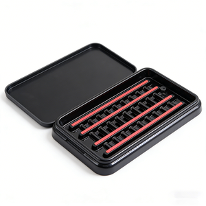 Set di vassoi per colorazione di vetrini da microscopio da 20 vetrini |   Design Speciale del Fondo per una Fissazione Sicura dello Scorrimento - Product Image 2