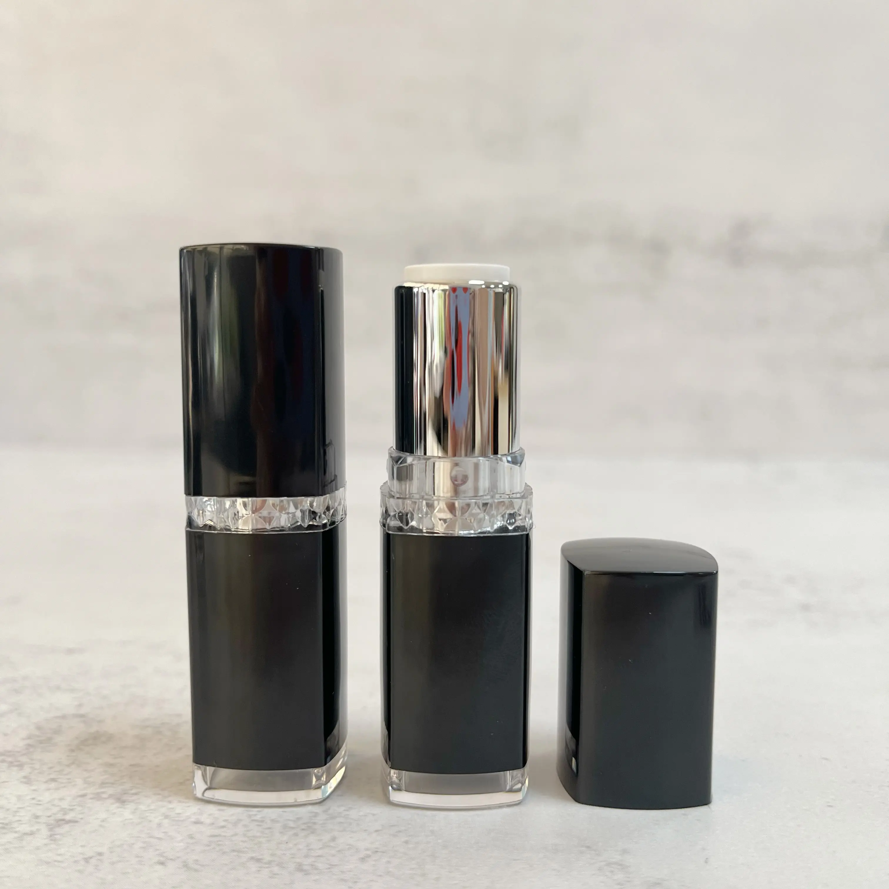 Neues Design Kosmetik Leere Lippenstift Tube Verpackung Benutzer definierte Druck Lippenstift Tube Für Kosmetik verpackung