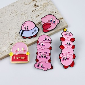 Broche <span class=keywords><strong>de</strong></span> <span class=keywords><strong>Kirby</strong></span> <span class=keywords><strong>de</strong></span> dibujos animados, insignia creativa <span class=keywords><strong>de</strong></span> moda con técnica <span class=keywords><strong>de</strong></span> goteo <span class=keywords><strong>de</strong></span> aceite, decoración para mochila <span class=keywords><strong>de</strong></span> hombre y mujer, en stock - Product Image 3
