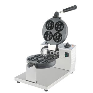 Fabricant <span class=keywords><strong>professionnel</strong></span> d'équipements pour snacks, machine à gaufres miniatures rondes 4 pièces, meilleur <span class=keywords><strong>prix</strong></span> pour une machine à gaufres - Product Image 3