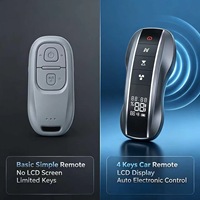 Control Remoto Inalámbrico para Automóvil JCXK con Pantalla LCD de 4 Teclas, OEM ODM Personalizado para Dispositivos Electrónicos Automotrices