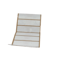 860 ~ 960mhz étiquette de pare-brise RFID UHF passive durable étiquette et étiquettes longue portée pour la gestion de flotte de véhicules