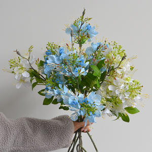 Flores <span class=keywords><strong>de</strong></span> seda artificiales <span class=keywords><strong>de</strong></span> Fénix dorado, decoración <span class=keywords><strong>de</strong></span> árbol <span class=keywords><strong>de</strong></span> simulación y arreglo Floral <span class=keywords><strong>de</strong></span> boda, decoración del hogar y accesorios para fotos - Product Image 3