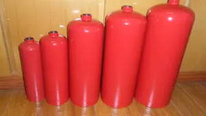 Mexico Style Portable 2kg Dry Powder Extinguisher Botella Vacia De Extintor De Polvo Seco Mexicano De Extintores Incendio