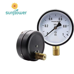 مقياس ضغط 0-10 بار CL1.0، مقياس ضغط أنبوب بوردون EN 837-1 - Product Image 5