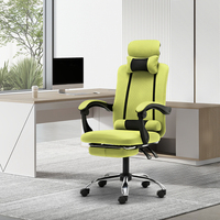 Chaise de bureau ergonomique en maille personnalisable, livraison gratuite, réglable pour de longues heures de travail