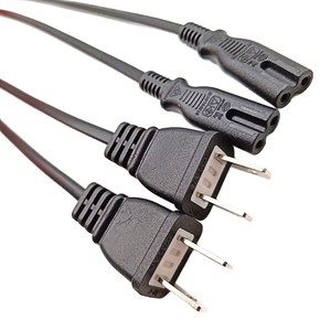 สายไฟ Jis 10A 125V IP44 ปลั๊กกันน้ำสำหรับเครื่องใช้ไฟฟ้าภายในบ้าน - Product Image 5