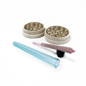 หลอดพลาสติกทรงกรวยขนาด4.84นิ้ว/123มม. หลอดม้วนซิการ์ PP บรรจุภัณฑ์ซิการ์หลอดทรงกรวยพลาสติกทนต่อเด็ก - Product Image 1