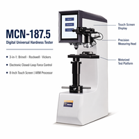 Digital Brinell Rockwell Vickers Hardness Tester 3-in-1 Universal Hardness Testing Machine 8" Touch Screen Auto Load