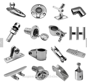 Pièces de quincaillerie de bateau en acier inoxydable 316 quincaillerie marine main courante de bateau raccords de poteau en té vente en gros - Product Image 5