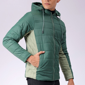 High Quality Customized Logo 100% Nylon Soft Warm <b>Puffer</b> <b>Jackets</b> <b>Men</b> Plus Size Padded <b>Hooded</b> <b>Puffer</b> <b>Jackets</b> - Product Image 2