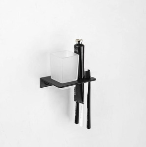 Giá để bàn chải đánh răng và kem đánh răng bằng thép không gỉ treo tường, <span class=keywords><strong>2</strong></span> trong <span class=keywords><strong>1</strong></span>, bán buôn - Product Image 5