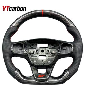 Volante Deportivo de Fibra de Carbono Personalizado YTcarbon Racing, Modificado para Focus MK4 MK8 <span class=keywords><strong>Fiesta</strong></span> <span class=keywords><strong>ST</strong></span> MK7 MK7.5 2009-2017 - Product Image 2