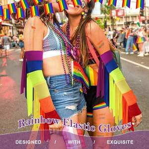 Женские и мужские перчатки с бахромой - Product Image 6