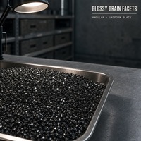 Grains abrasifs industriels en carbure de silicium noir pour le débavurage des métaux, la découpe de pierres et le sablage de surfaces