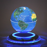 140mm Geografía Educación Base Levitación magnética Tierra Globo Flotante Mundo Globo Levitación Globo Hogar Oficina Decoración Regalo