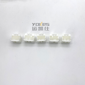 <strong>SK200</strong>-10 31Pin 32Pin 34Pin 35Pin ECU Controller Plug Connector Housing Original Factory Wholesale <strong>Excavator</strong> Parts for <strong>Kobelco</strong> - Product Image 2