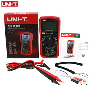 UNI-T มัลติมิเตอร์แบบดิจิตอลสำหรับยานยนต์ UT105+ UT107+ เครื่องทดสอบกระแสไฟ AC โวลต์มิเตอร์ 1000V เครื่องวัดความจุไฟฟ้า เครื่องวัดความถี่ อุณหภูมิ - Product Image 6