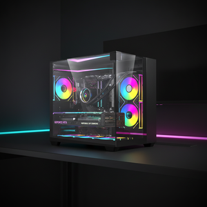 Ordinateur de bureau de jeu ATX I5-13400F RTX 4060 16 Go de RAM 512 Go SSD Bonne dissipation thermique Ensemble complet pour l'e-sport et le divertissement V - Product Image 2