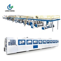 Línea de Producción de Cartón Corrugado de 3 y 5 Capas de Alta Velocidad (300 m/min) LongCheng, Máquina para Fabricar Cajas