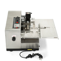 Machine de marquage de code de lot de date d'expiration de roue à encre solide en acier inoxydable MY-380
