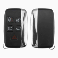 Coque de clé de remplacement mate vierge pour Land Rover Range Rover Evoque Discovery Sport & Jaguar Keys