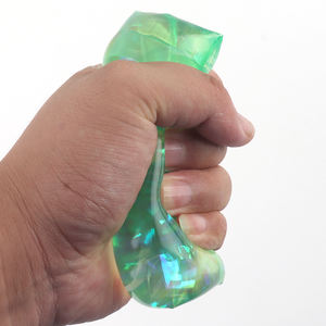 งูน้ำจัมโบ้ บรรจุกระดาษสีรุ้ง หล่อลื่น งอได้ บิดได้ ของเล่นบีบมือ ของเล่นเสริมพัฒนาการ - Product Image 5