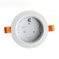 Plafonnier encastré LED 12W certifié CE RoHS SAA, IP44, rond, fin, panneau lumineux SMD, pour usage domestique et commercial