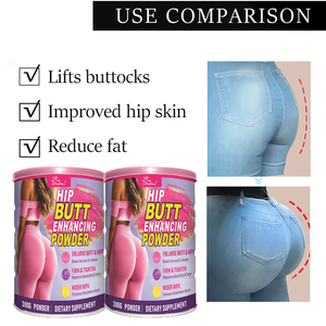Poudre de collagène et de protéines OEM/ODM pour la fermeté et l'élasticité de la peau, complément nutritionnel pour le remodelage corporel féminin, 300g - Product Image 4