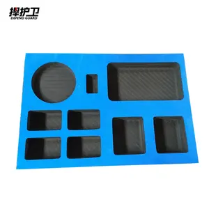 Colorful OEM Customizable EVA Foam Insert Tool Set Box Inserts Made For Aluminum Case