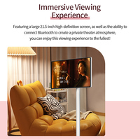 Pantalla Led portátil Monitor de pantalla táctil de 21,5 pulgadas Tv móvil inalámbrico Inteligente Android Tv portátil inteligente con batería