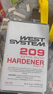 JXY286 WEST SYSTEM อีพ็อกซี่เรซิ่น 105 สำหรับยึดติดไม้, ไฟเบอร์กลาส, ผ้าเสริมแรง, โฟม 3.7 ลิตร ผลิตภัณฑ์แท้ (105+209SB) - Product Image 5