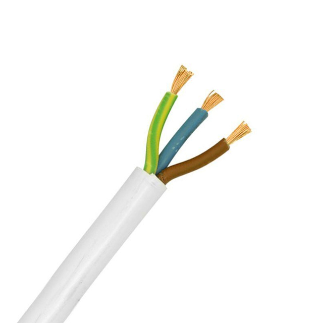 High Quality Copper PVC 3182Y 3 Core 0.5mm 0.75mm 1mm 1.5mm 2.5mm H03VV-F H05VV-F Power Cable RVV 3*2.5mm2