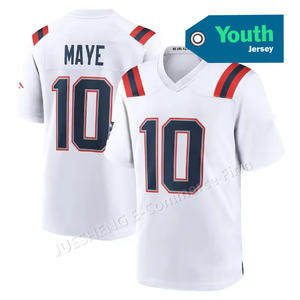 青年儿童顶级新英格兰球衣10 # 梅耶缝制有限美式橄榄球球衣 - Product Image 6