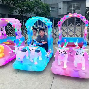 Lo Último en Coches Eléctricos de Diversión para Niños, Coche de Choque para Adultos, Juguete Fawn Gabon Timing Square, Equipo de Entretenimiento - Product Image 1