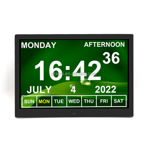 Đồng hồ kỹ thuật số hiển thị ngày tháng 13 inch dành cho người khiếm thị - Product Image 2