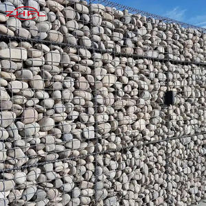 Iron Zone Gabion Box 100 Count 2x2x1 Directing Mesh 1*1*2 Cost Control Laced Steel 1x1x1 Erosion Barrier Square Welding - Product Image 6