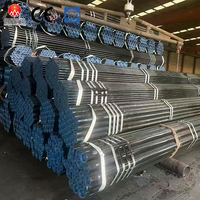 Tubería de Acero al Carbono Laminada en Caliente Sin Costura, Grado ST 45.8 P235GH ASTM A36 A53 A106 B, Diámetro Exterior de 1 a 24 Pulgadas, TK SCH40 SCH60 SCH80 SCH160