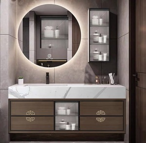 Custom Modern 2026 Bathroom Furniture Sets Including Tabletops, Cabinets, <strong>Panels</strong>, Mirrors and Bedrooms - Product Image 1